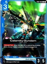 Calamity Gundam #GD02-009 Prices | Gundam Dual Impact