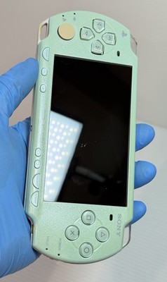 Sony PSP-2000 PSP 2000 Mint Green Region free Console Only - Good