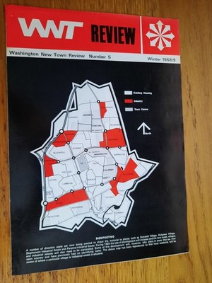 Washington Tyne & Wear. New Town Review Issue #5 1968/9. Donwell. Sunderland