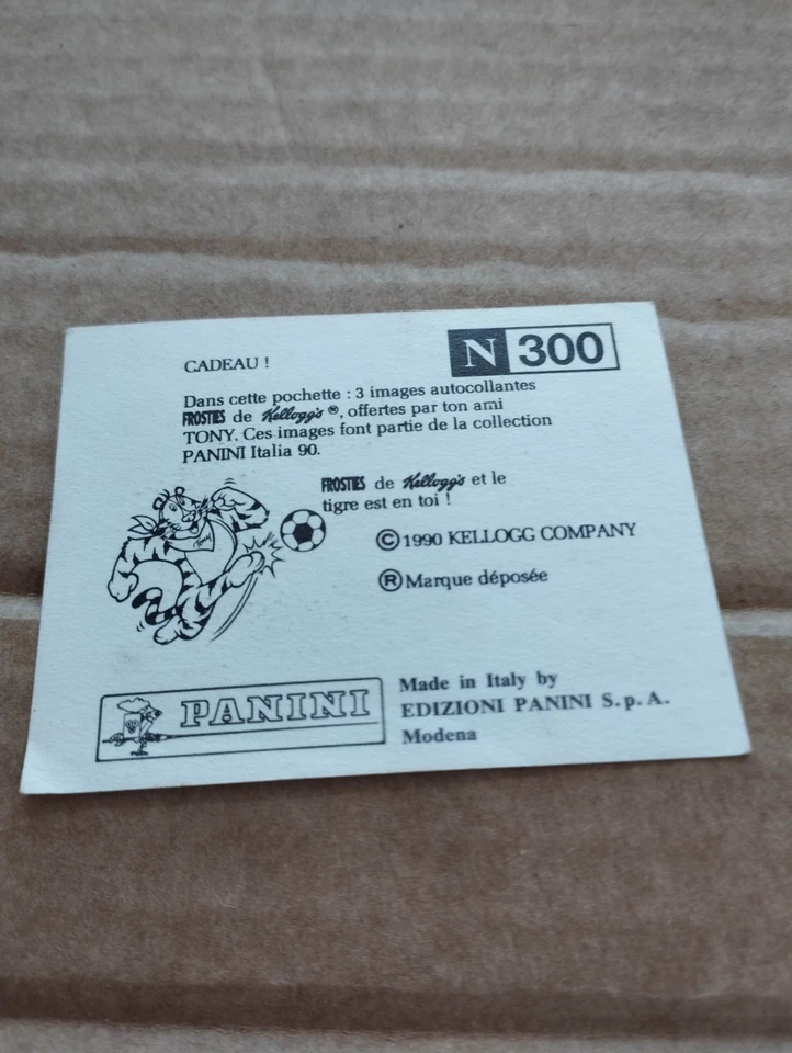 Sticker N300 Carlos Alberto Valderrama COLOMBIA Panini Italia 1990 Italy 90 - Imagen 2 de 2