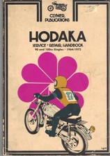 HODAKA  ACE 90,ACE 100,ACE 100B,ACE 100 MX SUPER RAT CLYMER MANUAL 1964-1972