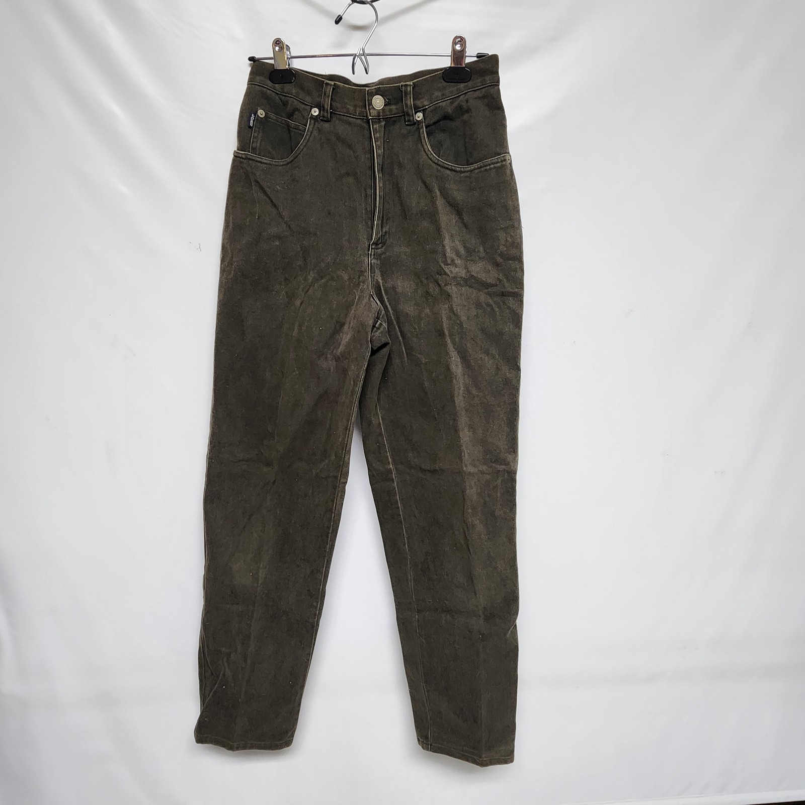 Polo Jeans Co Ralph Lauren Womens Pants 8 Army Green Cargo Retro Classic Grunge