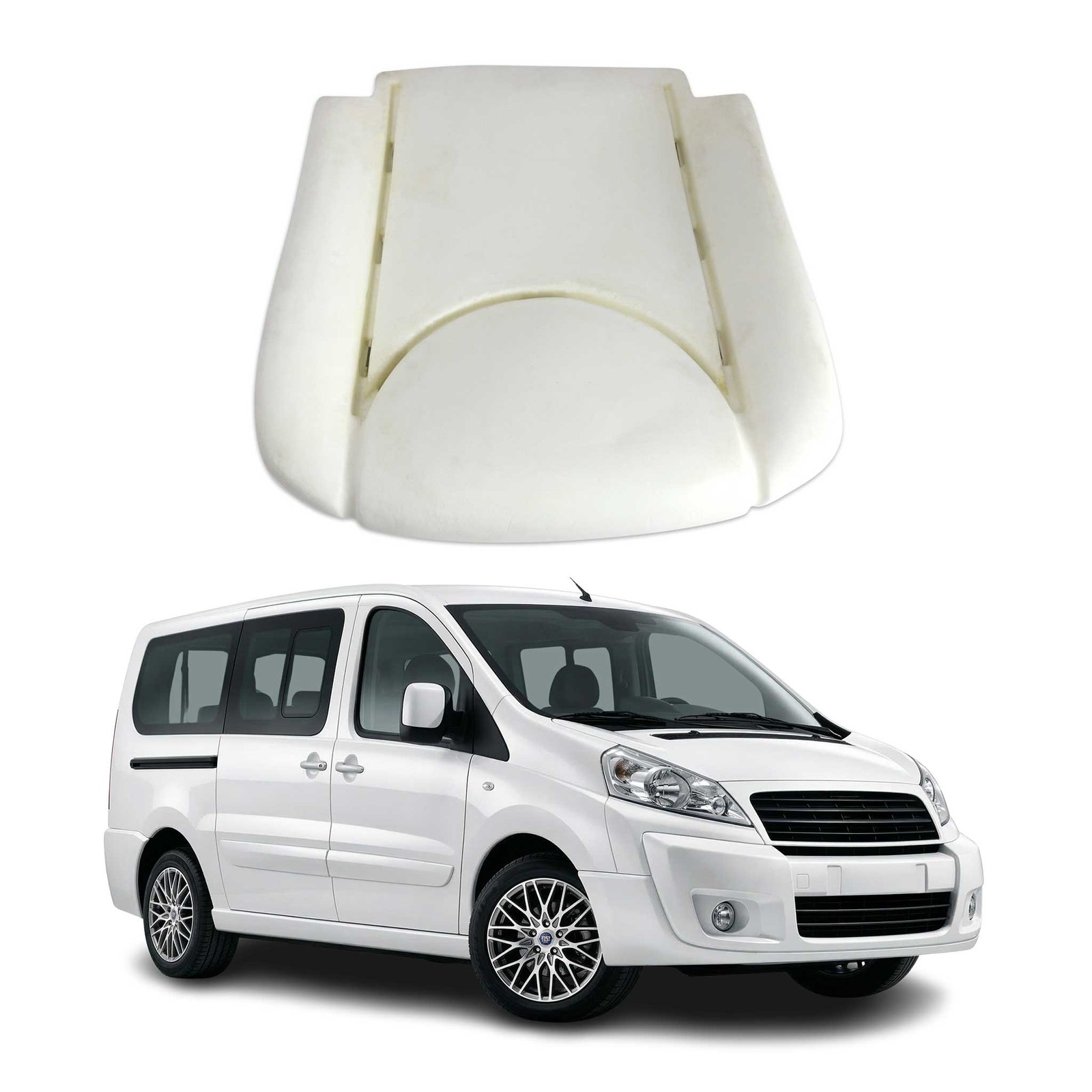 Assise en mousse premium pour Fiat Scudo conforme aux exigences de l'habitacle d'origine