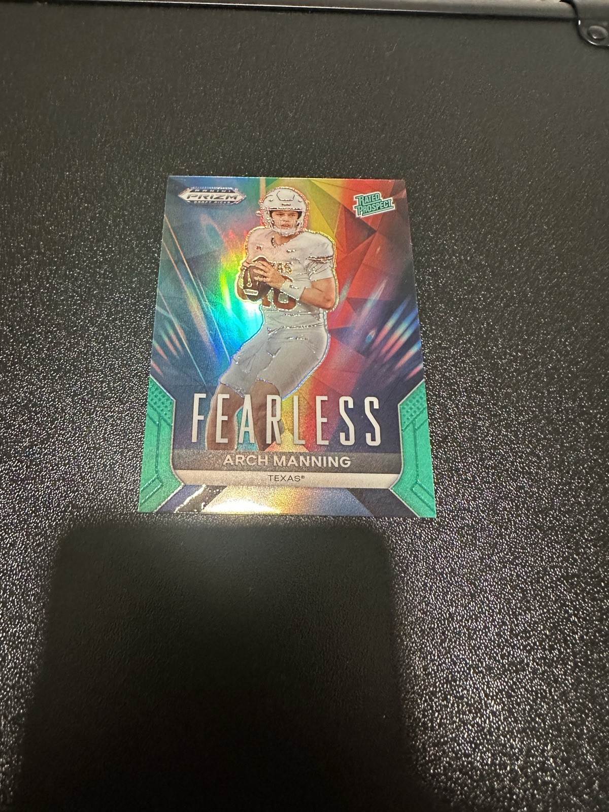 2024 Panini Prizm Draft Picks - Fearless Arch Manning #F-AM Green Prizm (RC)