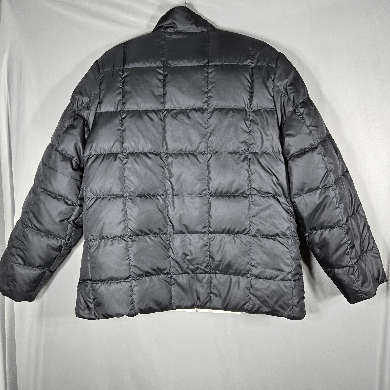 LL Bean Reversible Down Puffer Jacket Womens Larg… - image 3