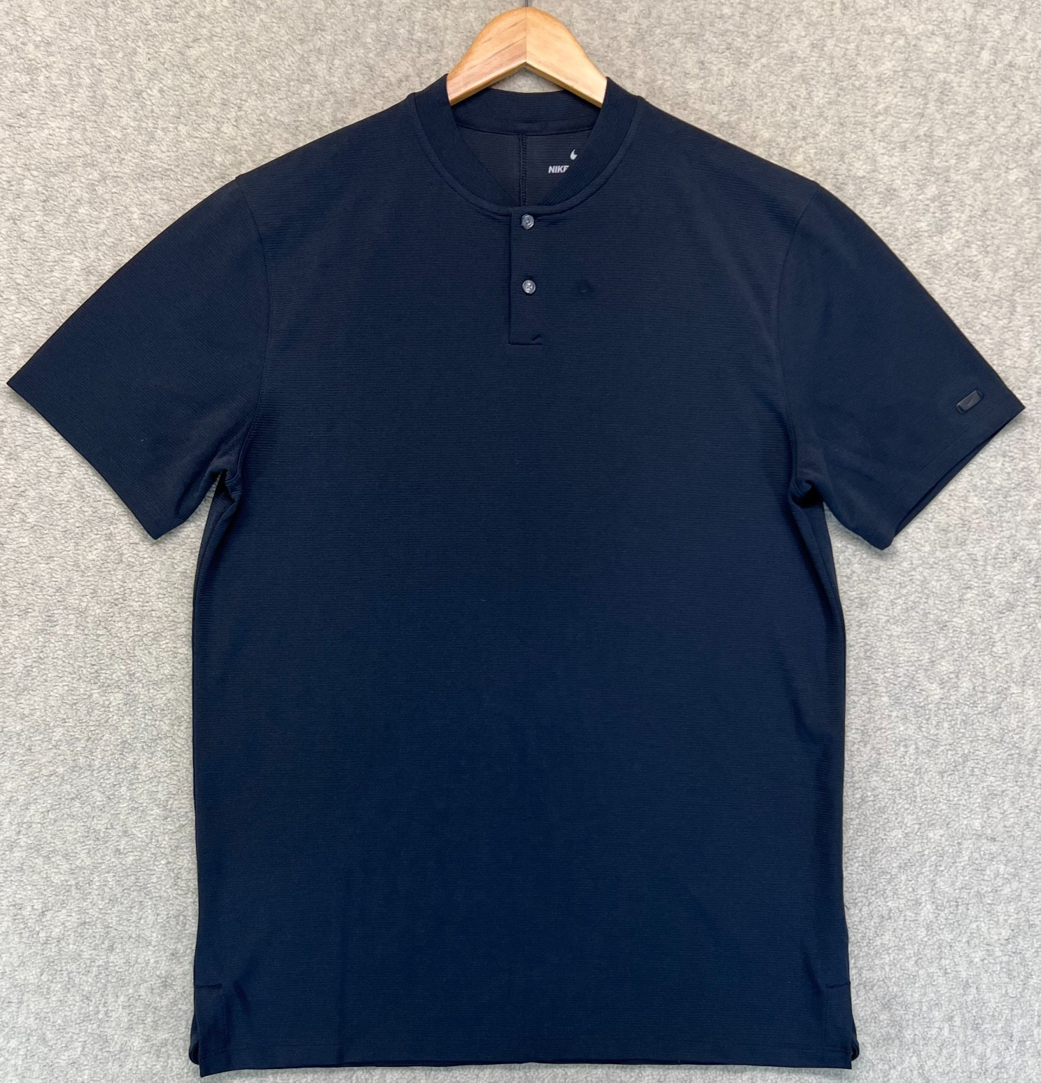 Polo Shirt Black Short Sleeve M