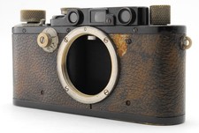  After Paint Near MINT Leitz Leica III Black Paint 35mm Rangefinder From JAPAN