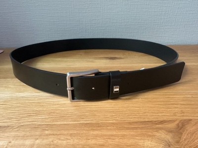 HUGO BOSS - Herrengürtel aus Leder - schwarz 95-36       NEU!