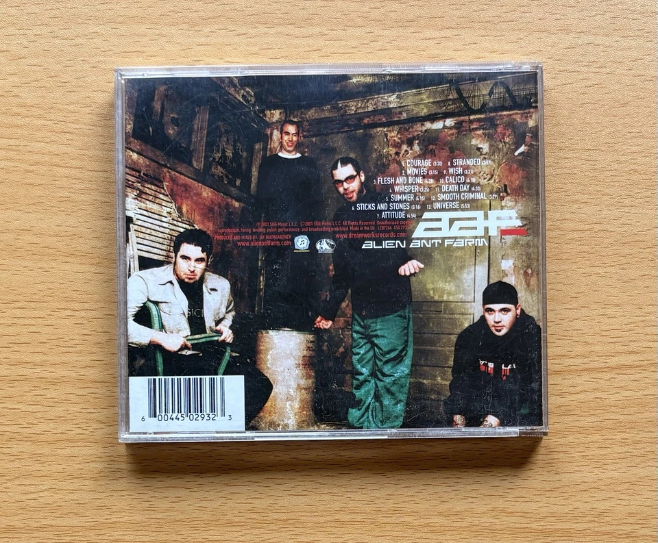 Alien Ant Farm CDs - Anthology Album & Smooth Criminal CD Single Foto 4 de 4