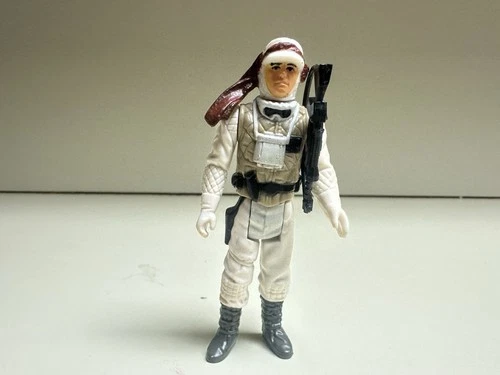 Vintage Star Wars 1980 LUKE SKYWALKER HOTH GEAR Figure ORIGINAL gun H.K COO