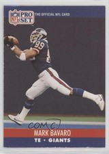 1990 Pro Set Mark Bavaro #592 0ez5