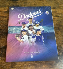 2024 Los Angeles Dodgers Yearbook Shohei Ohtani World Series Champions