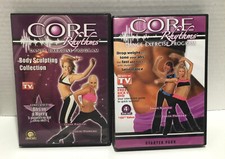 Core Rhythms Dance Exercise- 2 DVD’s  Fitness Gym Workout