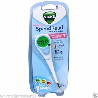 Termometro Digital Vicks Velocidad De Lectura V912 1 Ct