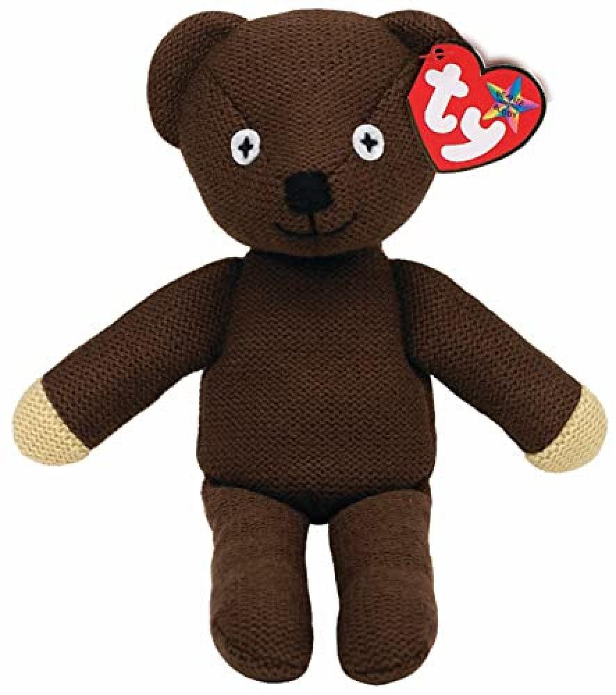 (TG. 38cm) Ty 96310 Mr Bean Teddy Buddy, Medium - NUOVO