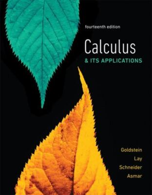 Calculus & Its Applications (14th Edition) by Goldstein, Larry J., Lay, David C