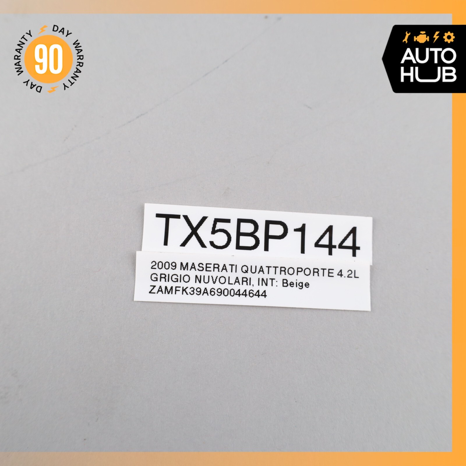 2009 Maserati Quattroporte M139 Right Passenger Side Door Lock Cylinder OEM