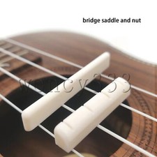 Slotted Bone Bridge Saddle Nut and Pins Kit for 6 String Classical Guitar Parts