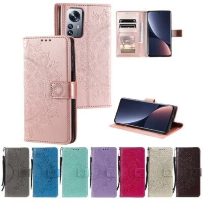 COVERKINGZ Funda para móvil Xiaomi 12 / 12X Funda Flip Case Funda para móvil Funda Mandala