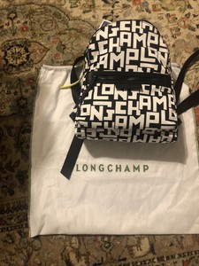 longchamp backpack white