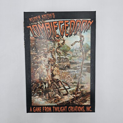 2009 Twilight Creations Reiner Knizia Board Game Zombiegeddon   Complete