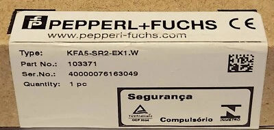 PF PEPPERL FUCHS KFA5 SR2 EX1.W 103371 K-SYSTEM Insulator Safety Relay Module