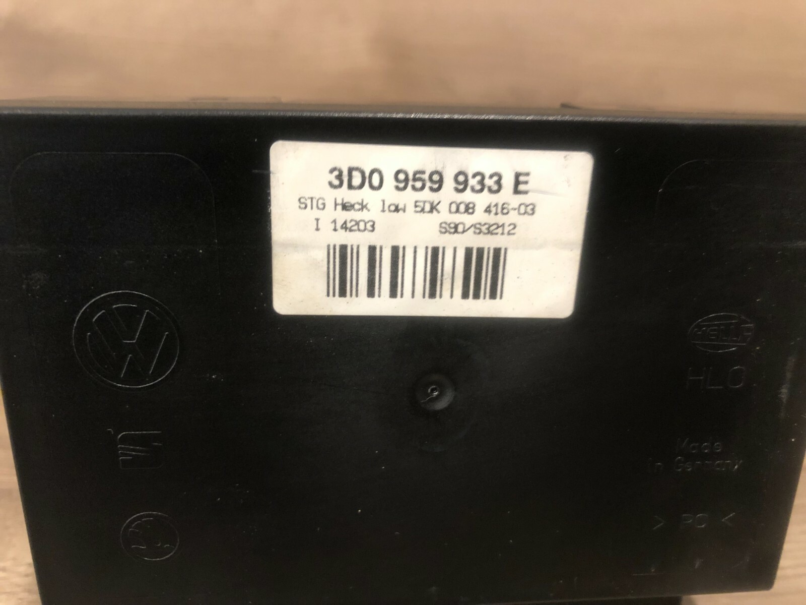 2004- 2006 VW PHAETON BENTLEY COMFORT BODY CONTROL MODULE ECU ECM OEM 3D0959933
