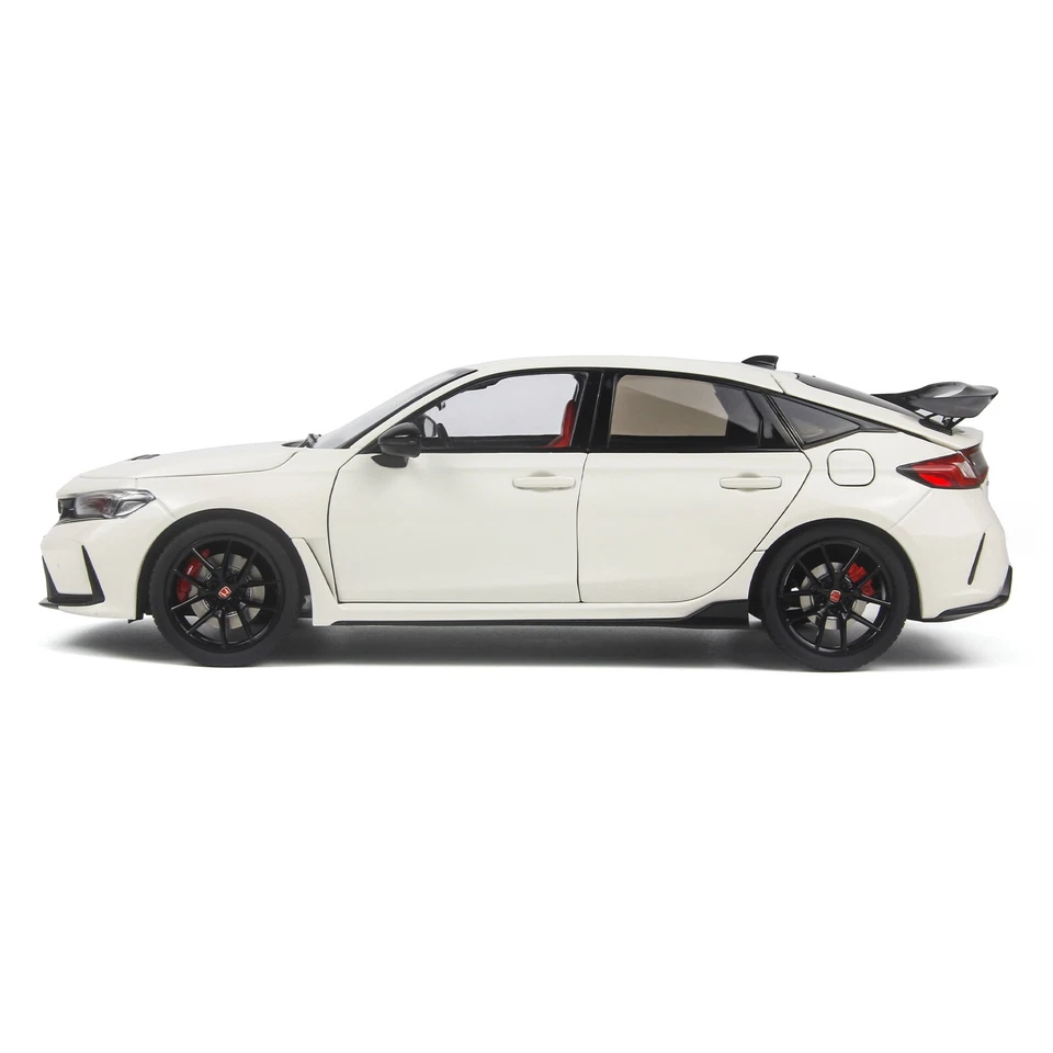 Paudi Honda Civic Type-R 2023 FL5 Blanco Diecast Modelo Coche Regalo Escala 1:18 Foto 3 de 4