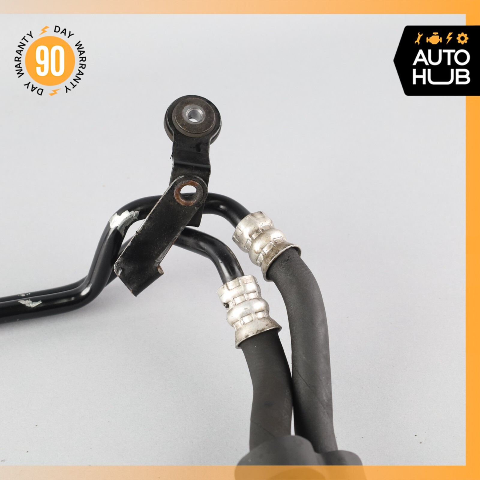 03-13 Bentley Continental GTC Left & Right Side Transmission Oil Cooler Line OEM