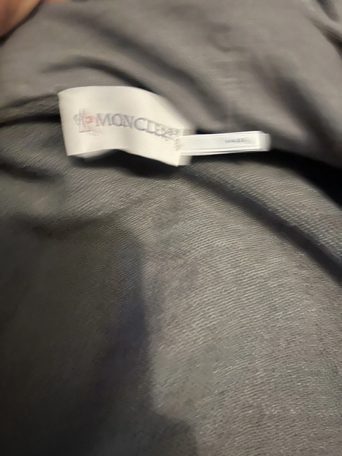 Felpa con cappuccio con cerniera Moncler bambini taglia 8 10 Y