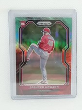 Spencer Howard 2021 Prizm Baseball - Cosmic Haze RC #66 - Philadelphia Phillies