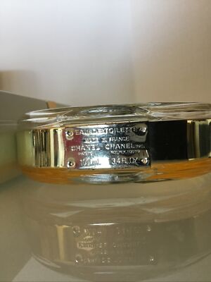 coco.N°5 Chanel No 5 Eau De Cologne, 4 Oz, Half Content, Black Cap
