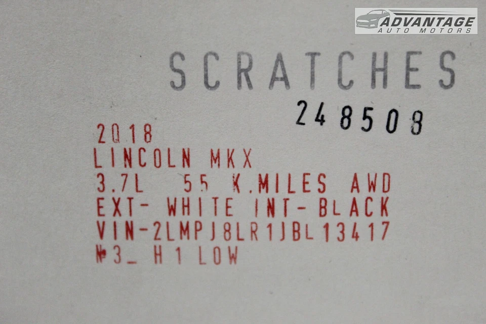 Lincoln MKX 2016-2018 puerta trasera puerta levadiza parabrisas ventana OEM Foto 4 de 4