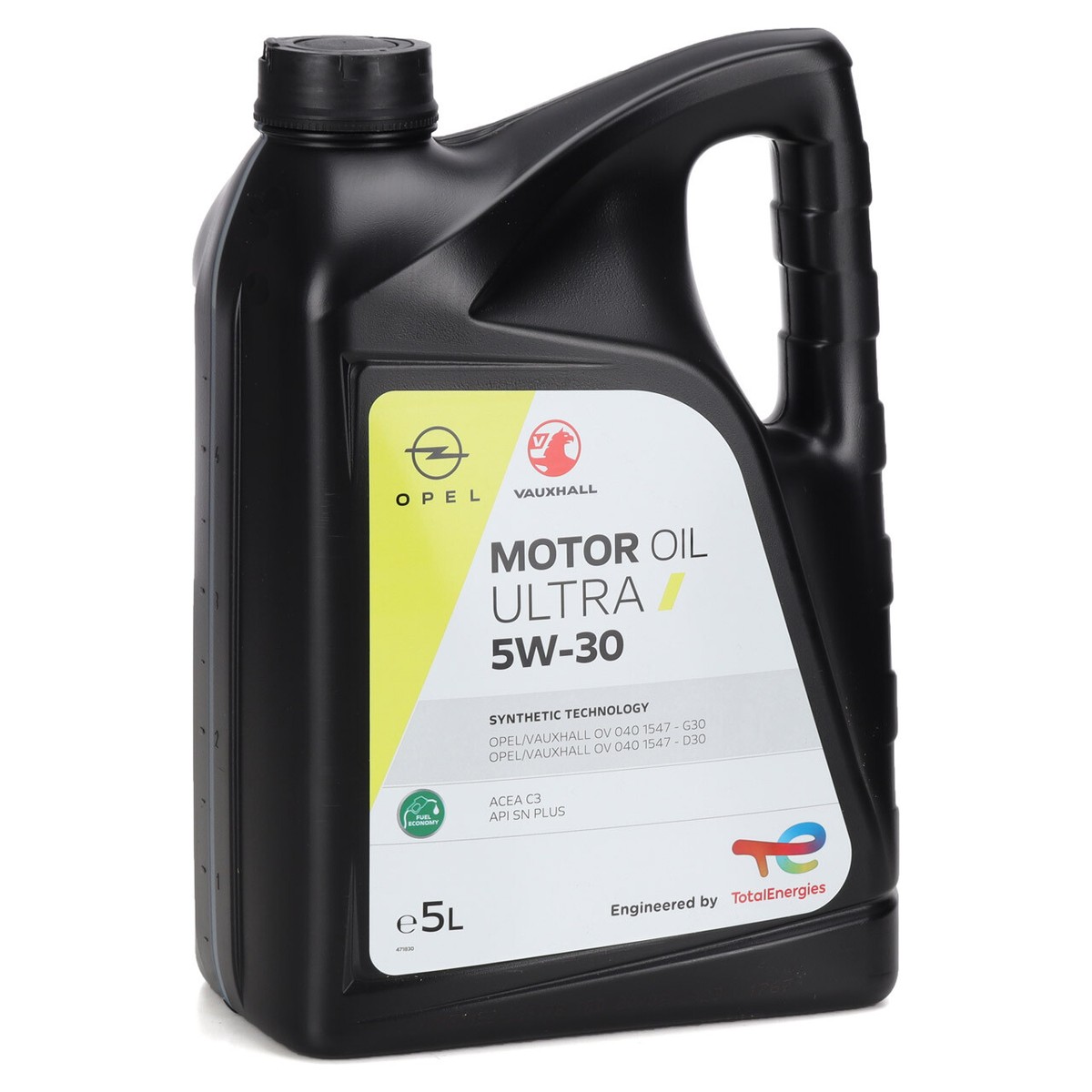 5L 5 Liter ORIGINAL OPEL Motoröl ULTRA 5W30 OV 040 1547 -G30  