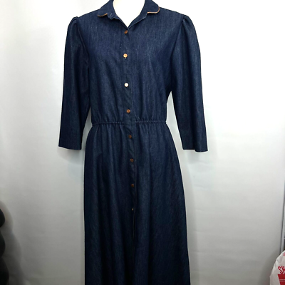 m&s denim shirt dress M A Y E MONTANA DENIM SHIRTDRESS - LIGHT BLUE