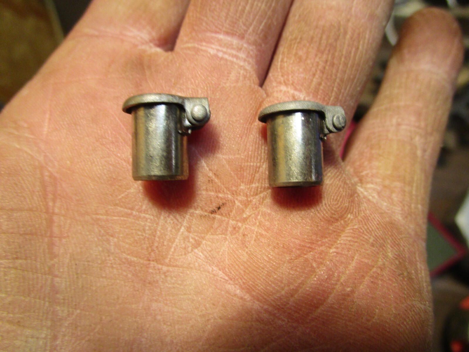2 NOS Gits 11/32" Press Fit Flip Top Oiler Vintage Car Truck Tractor Motor USA