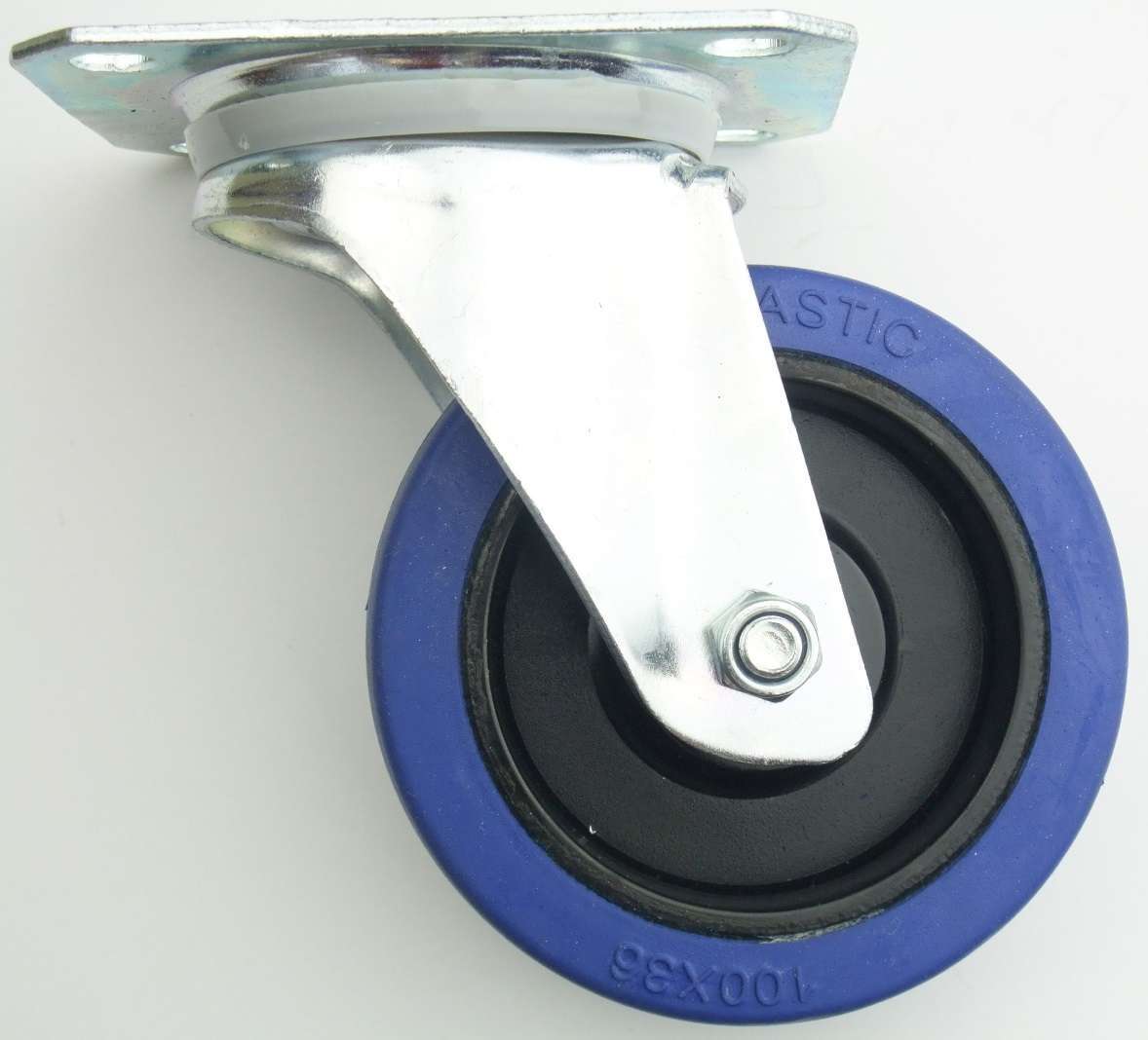 Rulli Con E Senza Freno 180kg Set Di 4 Rulli Sterzanti Blue Wheel - Foto 14