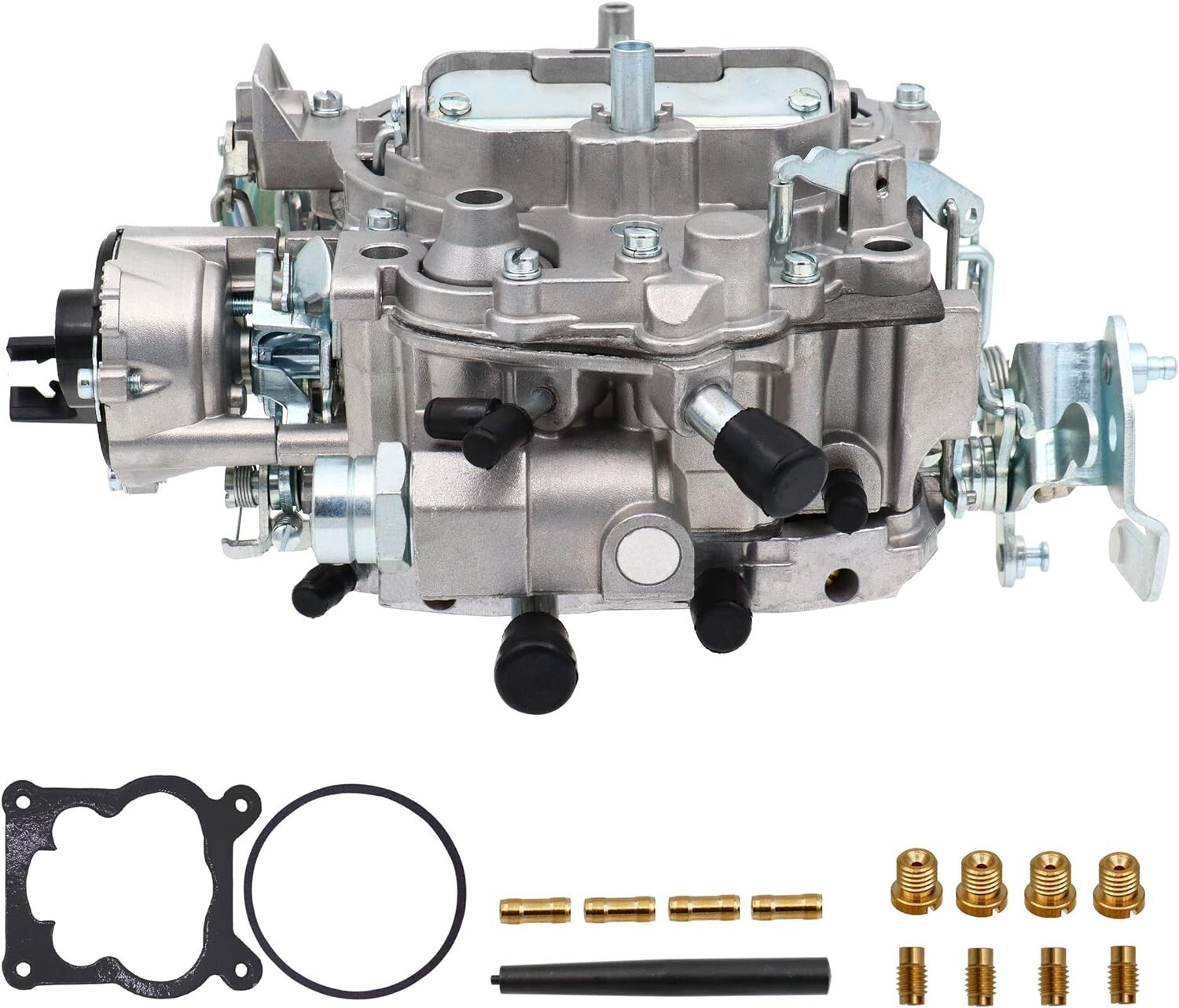 4BBL Rochester Quadrajet Carburetor For 1904R/1906R GM Chevy Cadillac 1980-1989
