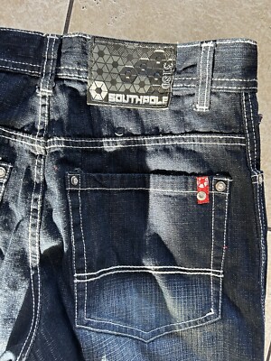 Vintage South Pole 3180 Jeans 29WX30L Men's Blue Denim Jeans Baggy