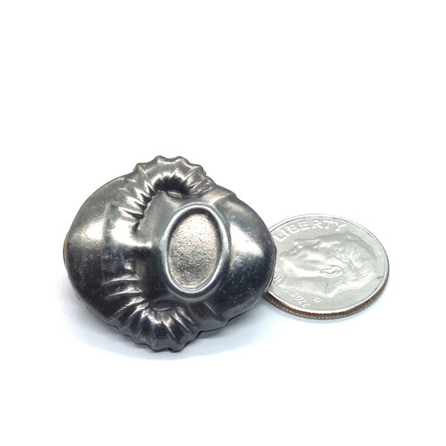 Scuba Diver Pin Lapel Silver Tone Collectible - Picture 2 of 3