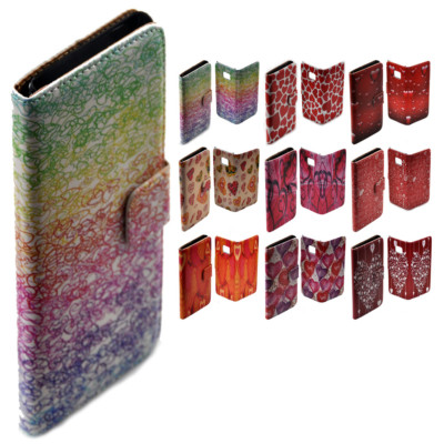 For Nokia Series - Valentine Love Print Wallet Mobile Phone Case Cover #2