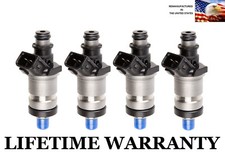 Oem Honda Set Of 4 Fuel Injectors For 96 97 98 99 00 Civic Ex Hx D16y8 V-tec 1.6