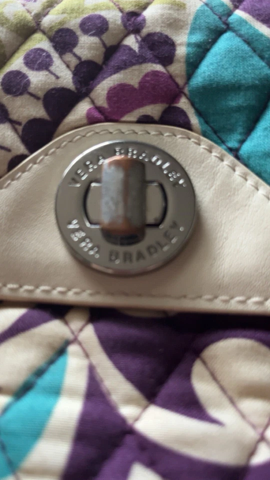 Vera Bradley Cartera Bolsos de Hombro Bandolera Floral Acolchado Multicolor Pequeño Foto 4 de 4