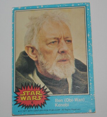 2007 Topps Star Wars 30th Anniversary 1977 Blue Card Box Topper Buyback #6