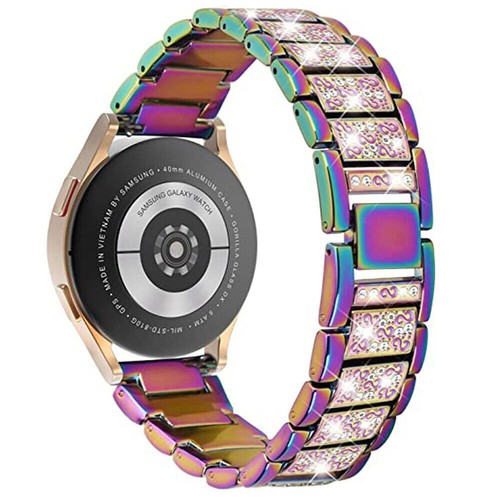 Bling Edelstahl Metall Bandriemen für Garmin Vivomove 3 Venu 2 Plus SQ Move Trend - Bild 4 von 25