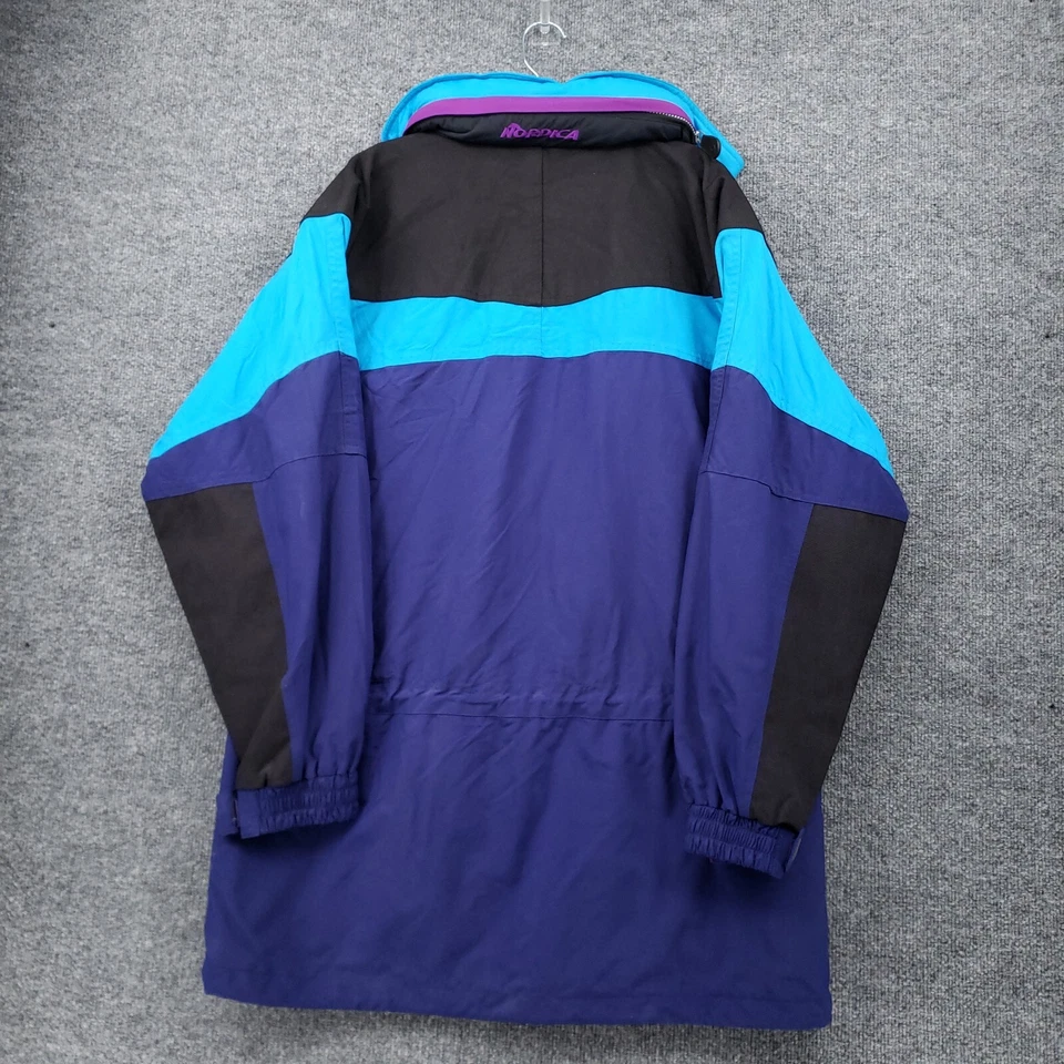 Jaqueta de esqui Nordica masculina L grande Vertech manga comprida snowboard vintage - Imagem 2 de 4