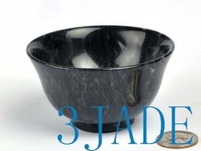 85mm Hand Carved Natural Stone Rock Bowl / Calcite Cup