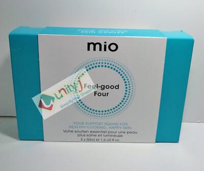 Mio Feel-Good Four Kit - Veganes Hautpflegeset mit Körperbutter, Magenstraffung...