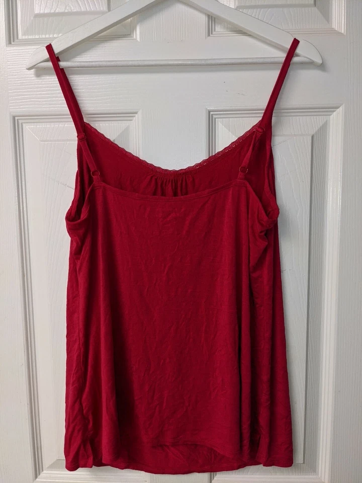 Camiseta sin mangas para dormir Nautica PJ rosa fucsia para mujer L Foto 2 de 4