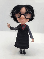 Disney Pixar Incredibles Edna Mode Doll Interactive With Fashion Recognition 13"